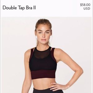 Lululemon double tap bra II